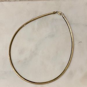 Reversible Gold/Silver Slide Necklace - Lia Sophia